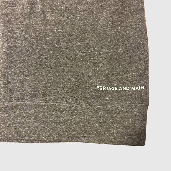 Portage and Main Women's No Talky During Hockey Sweater - Grey - Small - Picture 2 of 2